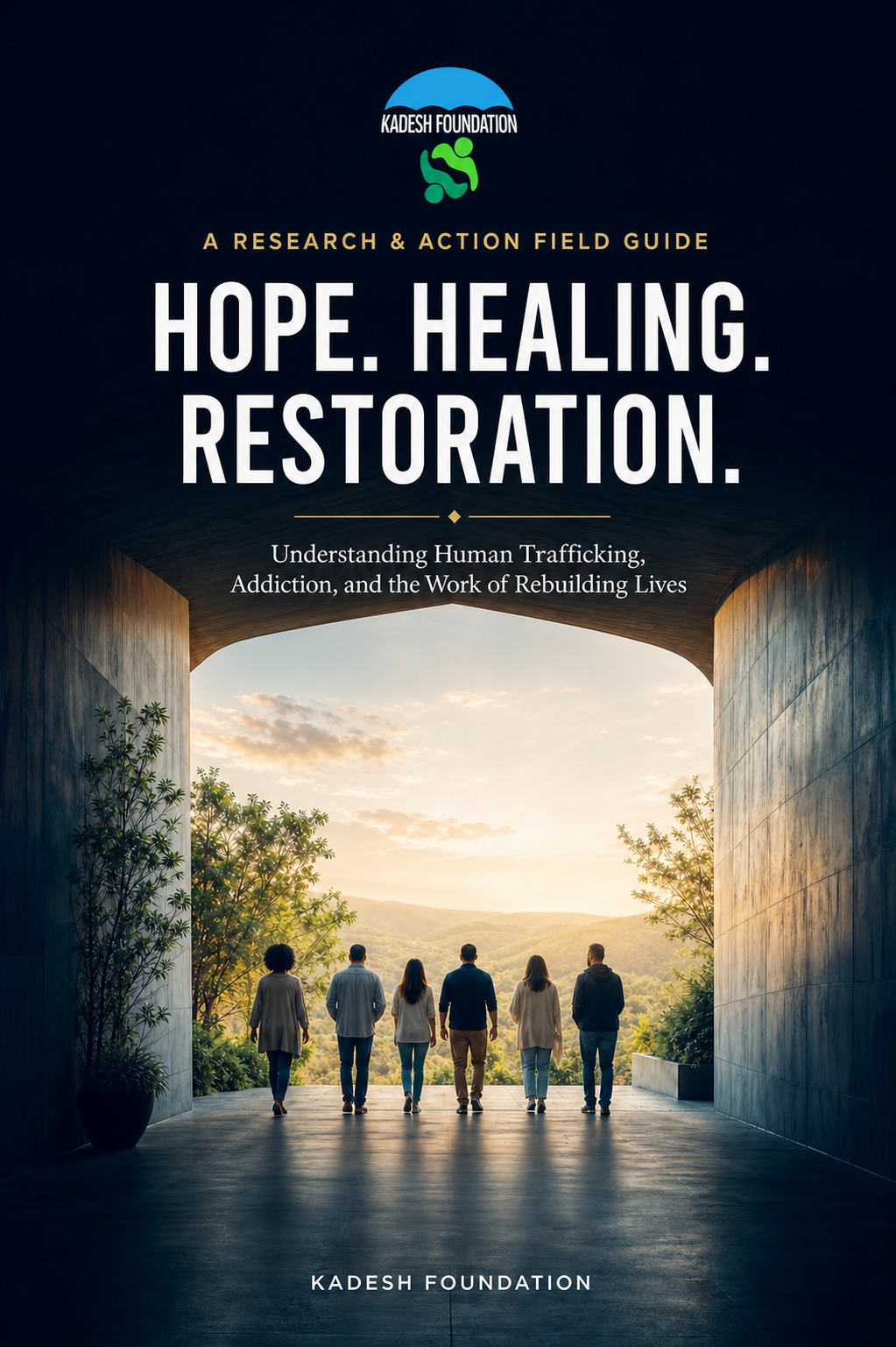 Cover of Hope. Healing. Restoration. by Kadesh Foundation